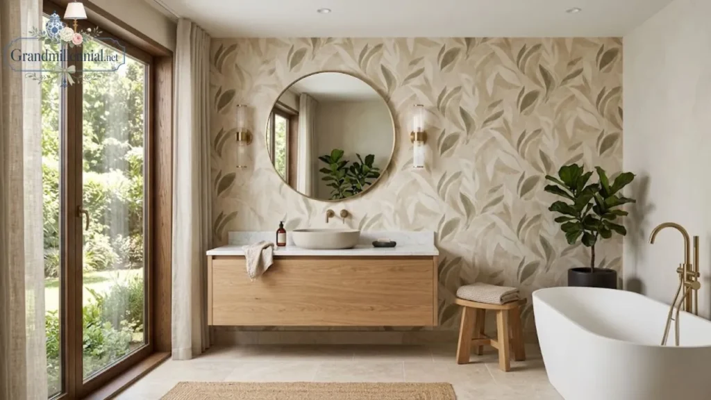 30 Bathroom Wallpaper Ideas for a Stylish, Modern Look